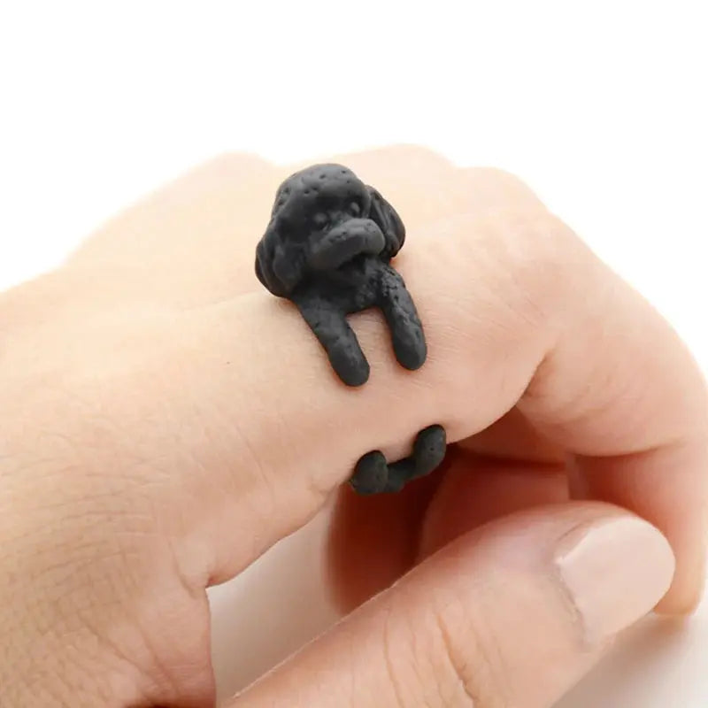 Dog Wrap Rings – Adorable Dog Jewelry