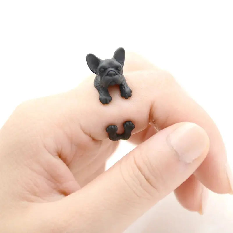 Dog Wrap Rings – Adorable Dog Jewelry