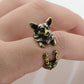 Dog Wrap Rings – Adorable Dog Jewelry