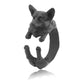 Dog Wrap Rings – Adorable Dog Jewelry