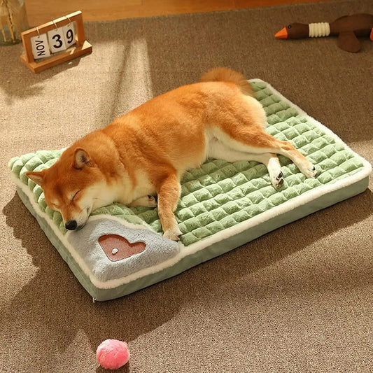 Dog Kennel Removable and Washable Pet Mat Bed for Comfort