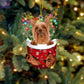 Dogs Snow Pocket Ornaments