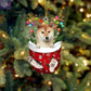 Dogs Snow Pocket Ornaments
