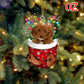 Dogs Snow Pocket Ornaments