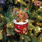 Dogs Snow Pocket Ornaments