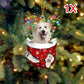 Dogs Snow Pocket Ornaments