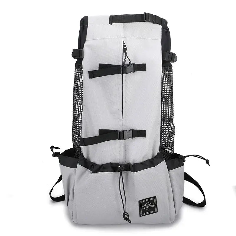 Durable Nylon Dog Carrier Backpack – Breathable Travel Bag for Pets