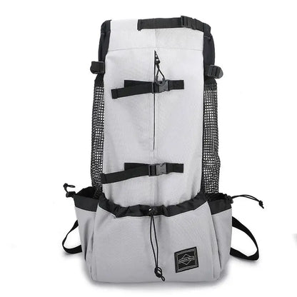 Durable Nylon Dog Carrier Backpack – Breathable Travel Bag for Pets