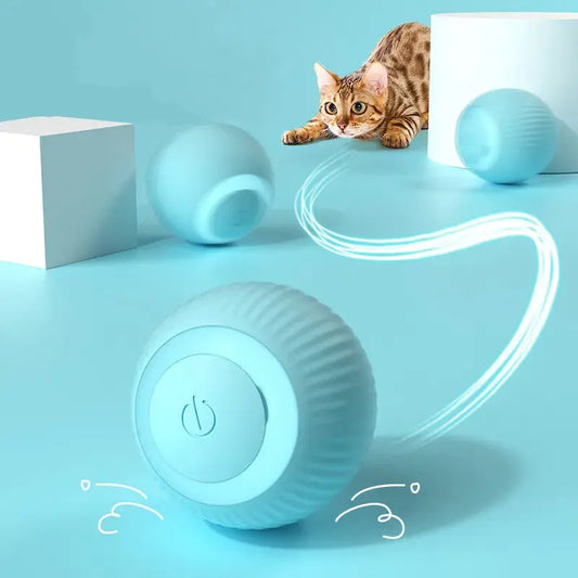 Electric Automatic Rolling Cat Ball – Interactive Fun for Your Feline
