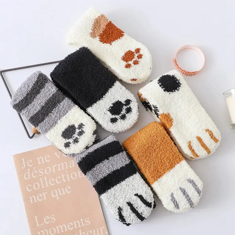 Paw Stripe Socks – Stylish and Comfortable Socks 3D
