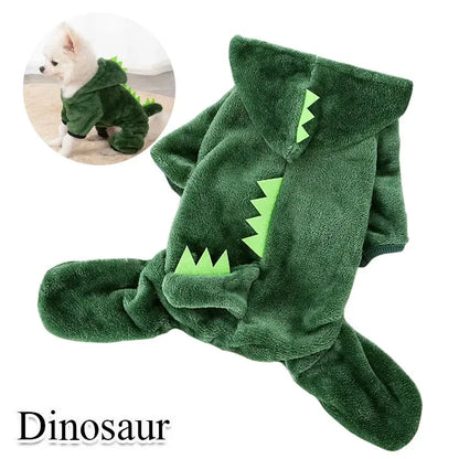 Fleece Dog Jumpsuits - Cozy and Stylish Apparel for Your Pet