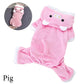 Fleece Dog Jumpsuits - Cozy and Stylish Apparel for Your Pet