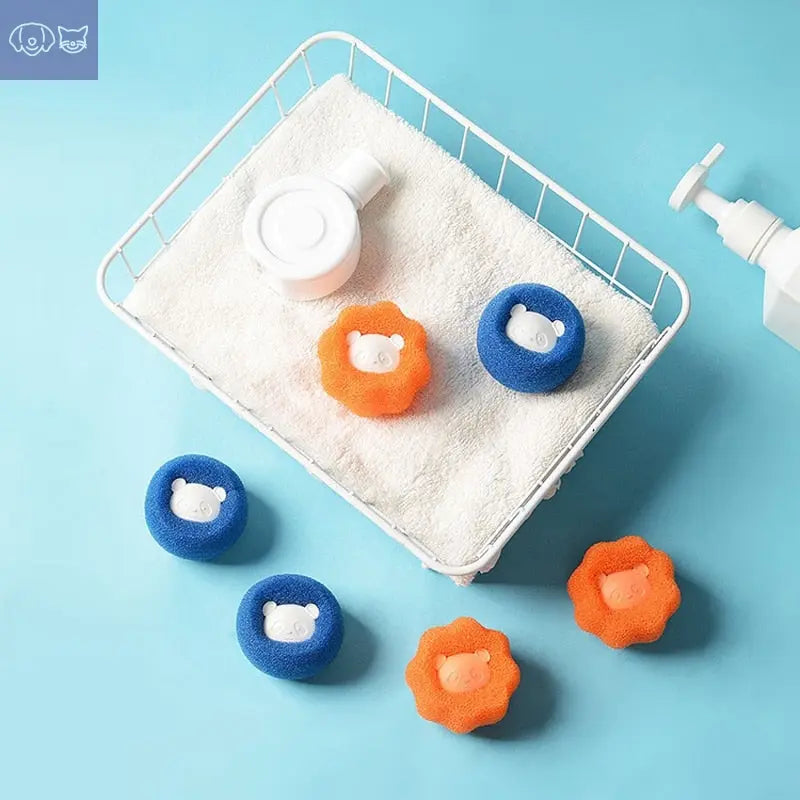 Floating Washing Ball Hair Mesh Removal