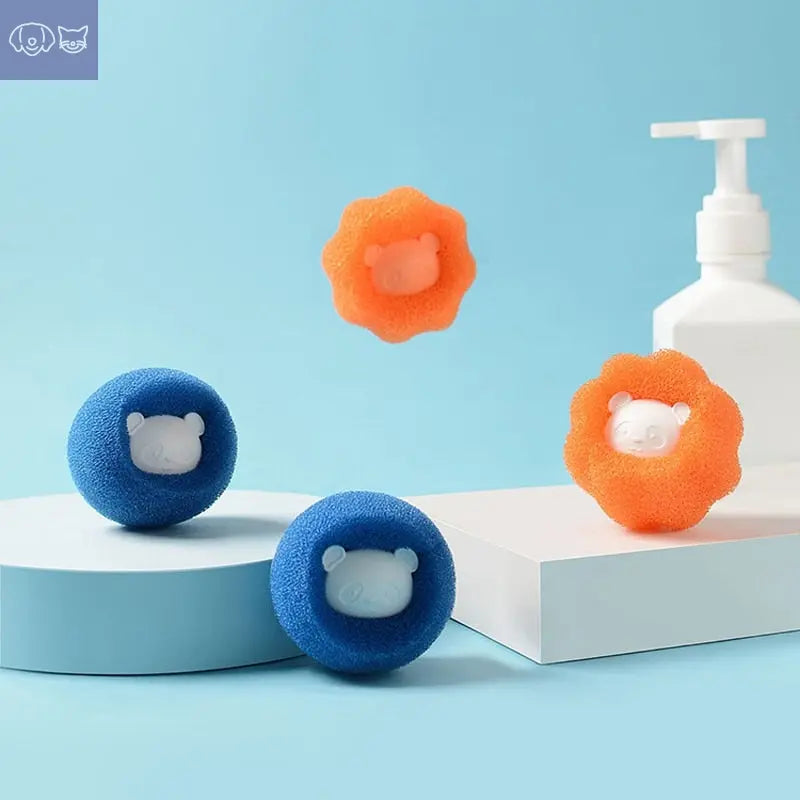 Floating Washing Ball Hair Mesh Removal