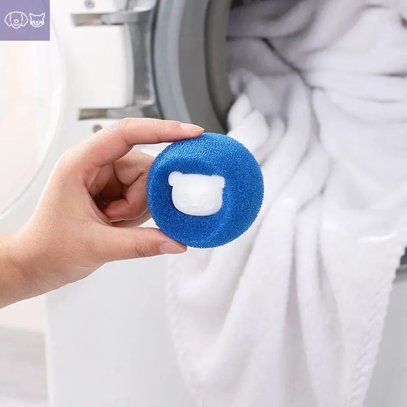 Floating Washing Ball Hair Mesh Removal