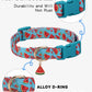 Fruit Pattern Dog Collar with Metal Pendant – Stylish & Comfortable