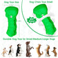Green Rubber Alligator Toy  Head Dog Chew For Aggressive Chewers