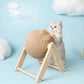 Cat Scratching Ball Toy – Sisal Rope Board for Grinding Paws