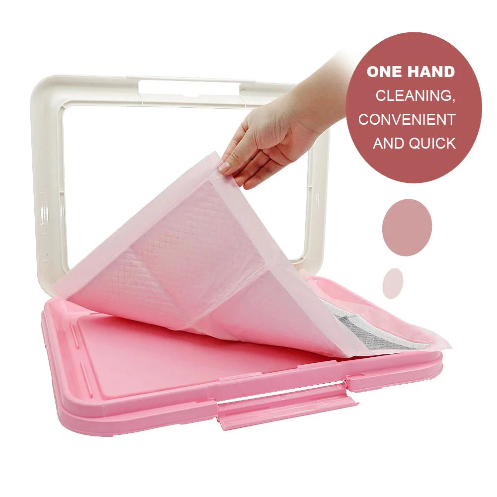 Portable Dog & Cat Indoor Potty Tray