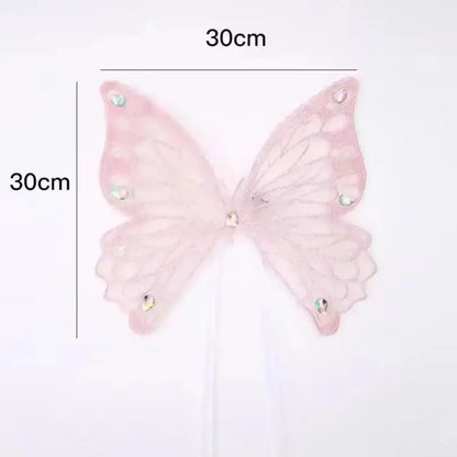 Halloween Glowing Butterfly Wings for Pets