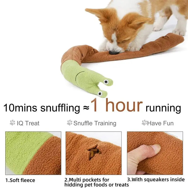 Snail Snacker Interactive Dog Toy – Perfect for All Breeds