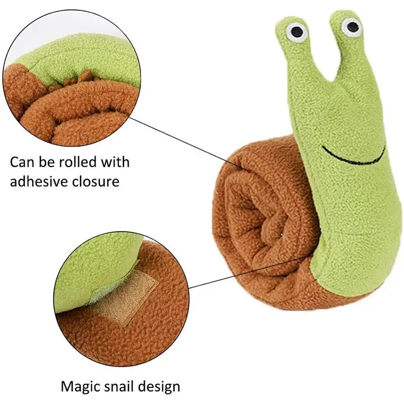 Snail Snacker Interactive Dog Toy – Perfect for All Breeds