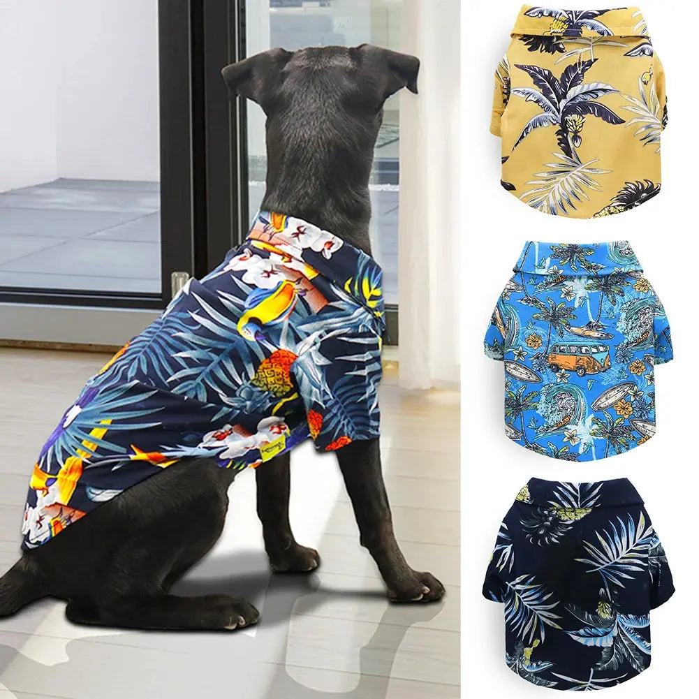 Island Paws Hawaiian Pet Shirts