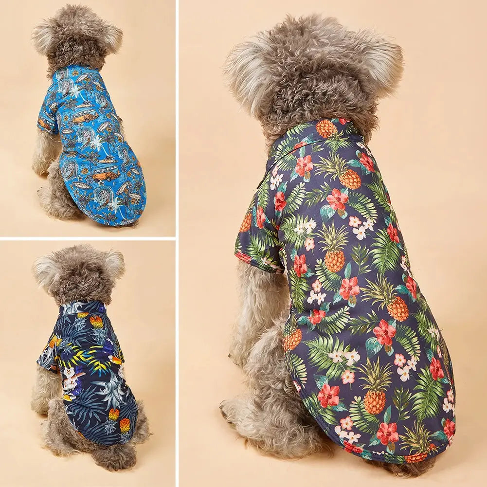 Island Paws Hawaiian Pet Shirts