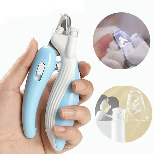 LED Pet Nail Clippers Scissors – Professional Grooming Tool for Pets