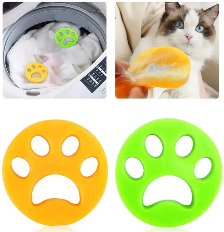 Laundry Pet Hair Remover - Effective Fur Removal  (4 pcs)