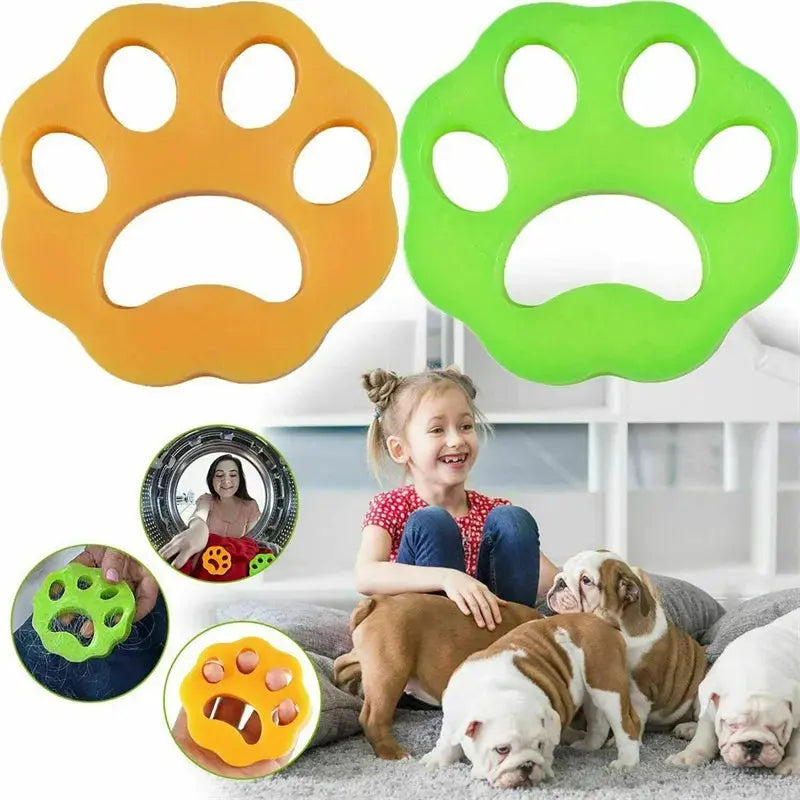 Laundry Pet Hair Remover - Effective Fur Removal  (4 pcs)