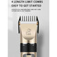 Low Noise Cordless Clipper Kit