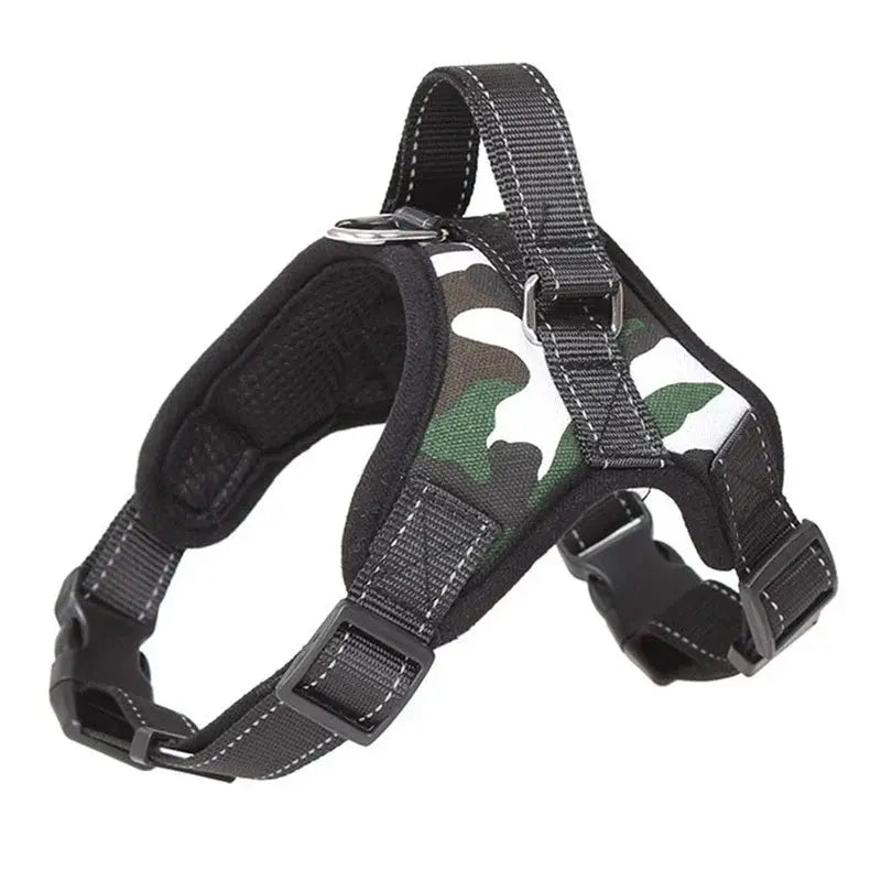 No Pull Harness Reflective Adjustable