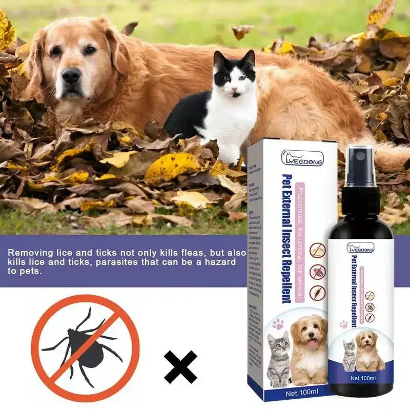 Pet Flea Tick Drops™ – Insect Remover for Dogs & Cats