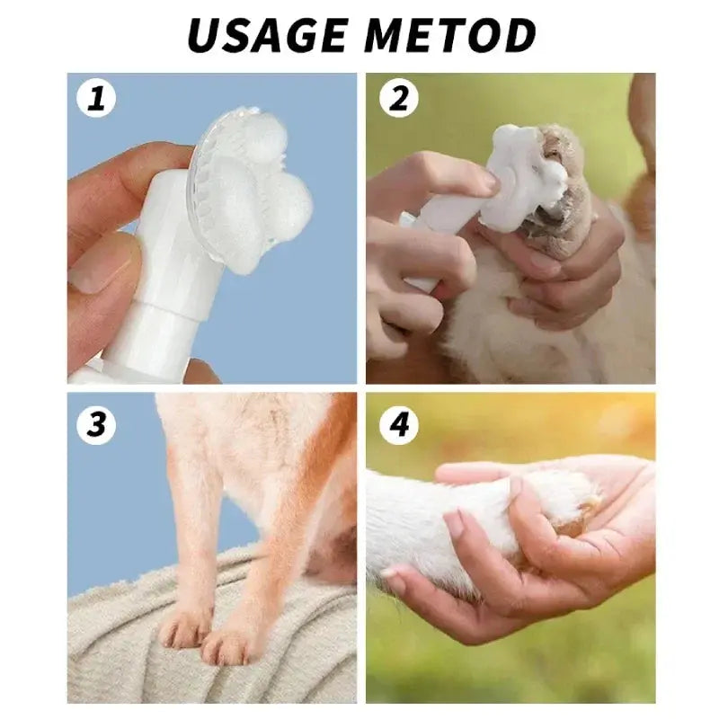 Pet Paw Cleaning Foam – Easy Foot Detergent for Cats & Dogs