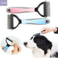 Pet Safe Dematting Comb – Dual Head Grooming Tool for Pets