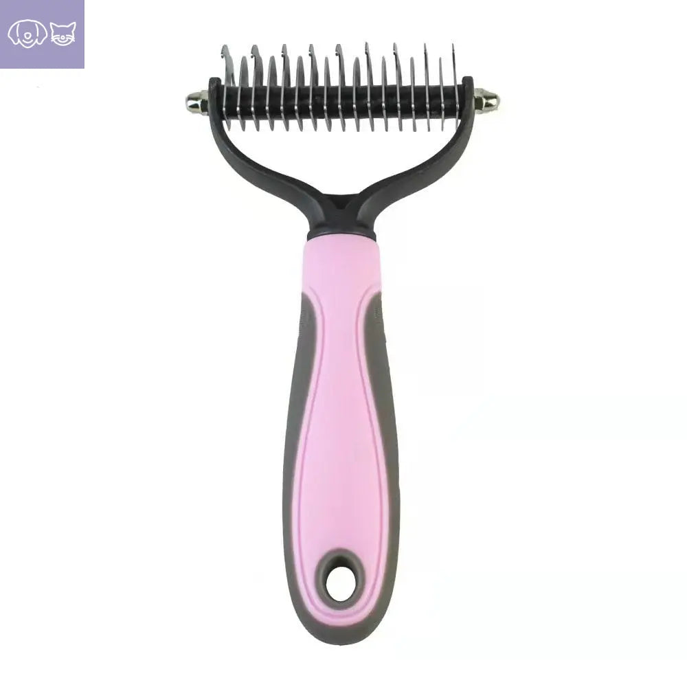 Pet Safe Dematting Comb – Dual Head Grooming Tool for Pets