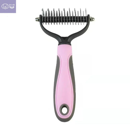 Pet Safe Dematting Comb – Dual Head Grooming Tool for Pets