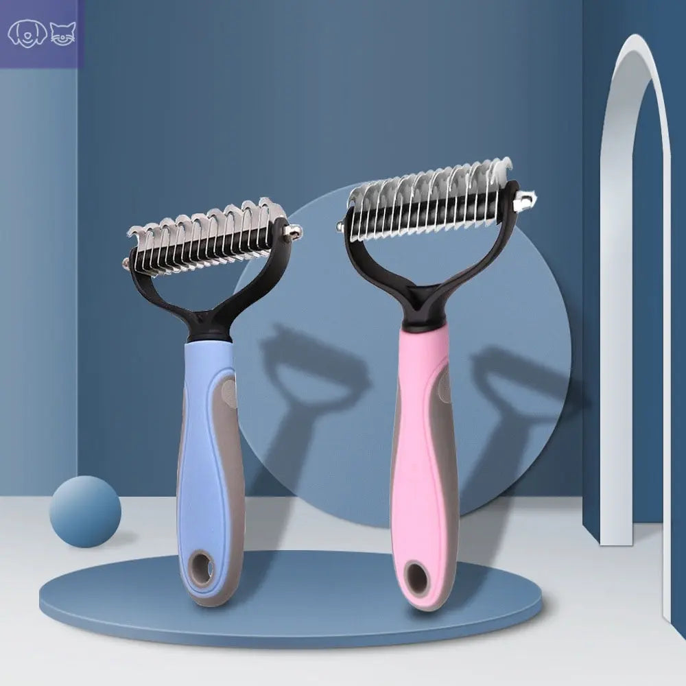 Pet Safe Dematting Comb – Dual Head Grooming Tool for Pets