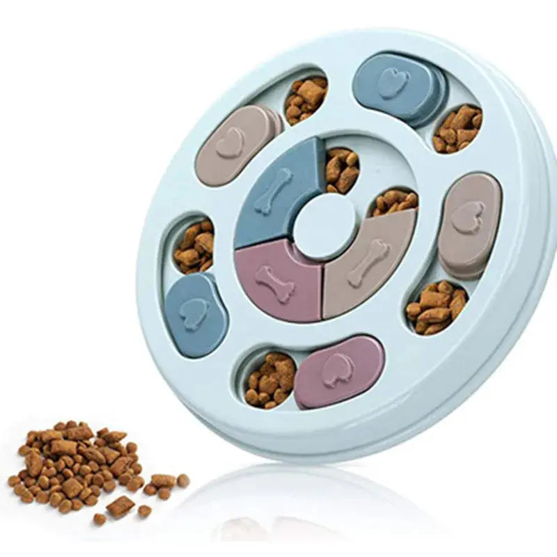 Pet Slow Food Bowls - Interactive Brain Training for Healthy Eating