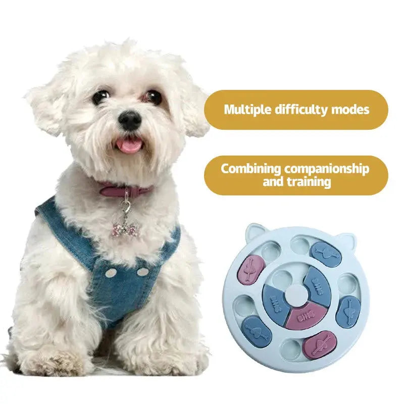 Pet Slow Food Bowls - Interactive Brain Training for Healthy Eating