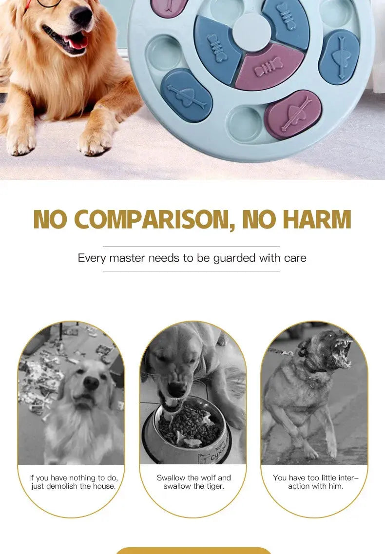Pet Slow Food Bowls - Interactive Brain Training for Healthy Eating