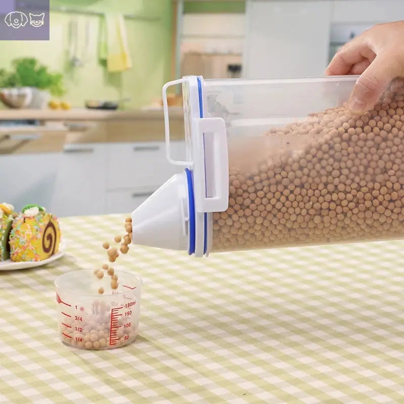 Premium Pet Food Storage Container with Airtight Seal