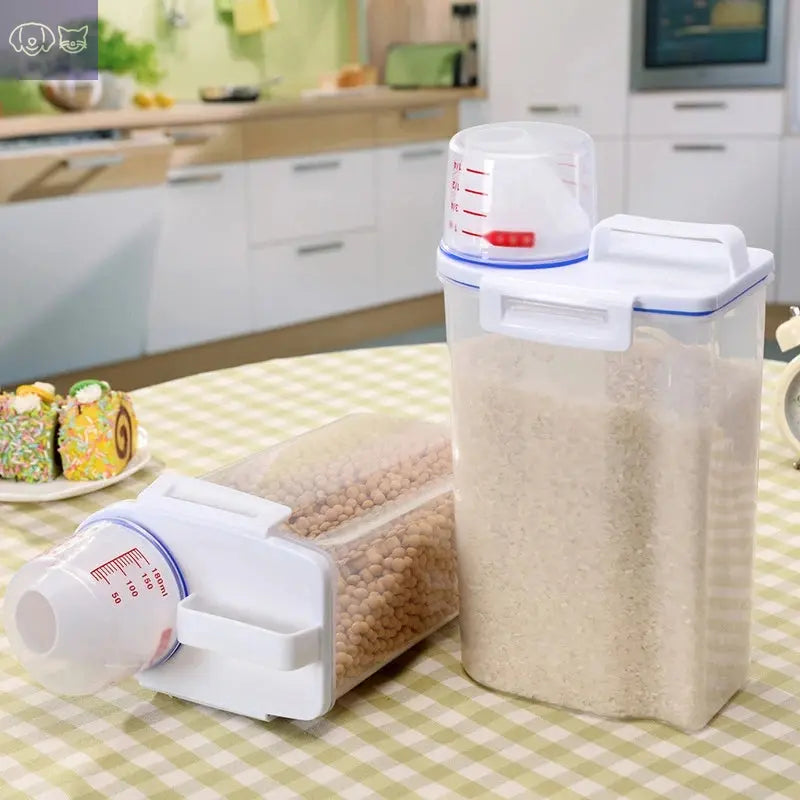 Premium Pet Food Storage Container with Airtight Seal