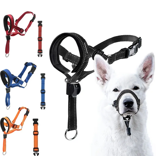 Head Halter Muzzle | QuickEase Anti-Bite & No-Pull Control for Dogs