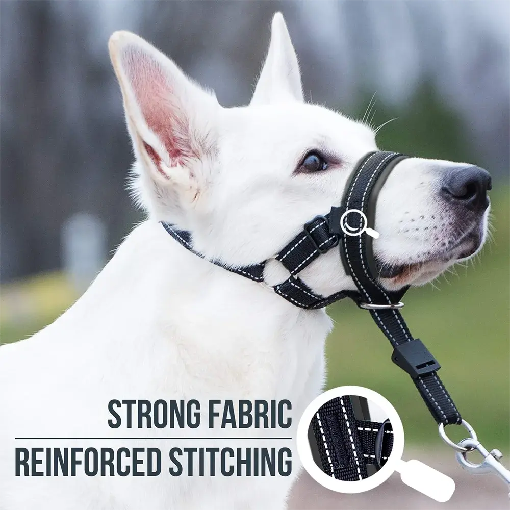 Head Halter Muzzle | QuickEase Anti-Bite & No-Pull Control for Dogs
