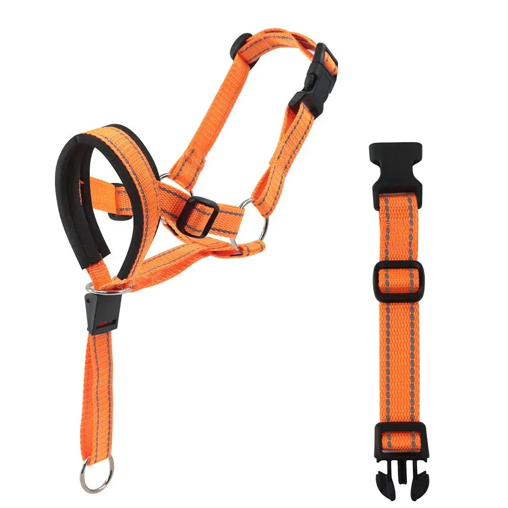Head Halter Muzzle | QuickEase Anti-Bite & No-Pull Control for Dogs