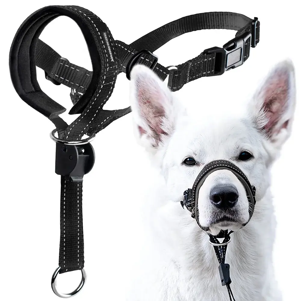 Head Halter Muzzle | QuickEase Anti-Bite & No-Pull Control for Dogs