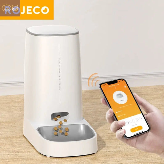 ROJECO Automatic Pet Feeder – Smart Feeding Solution for Your Pets