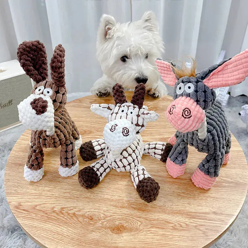 PlushTough™ - Immortal Squeaker Plush Toy For Aggressive Chewers